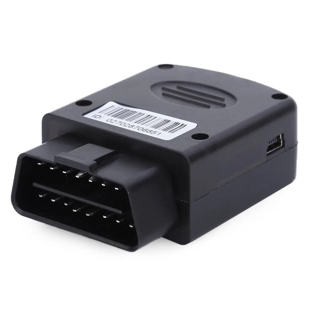 Легко установить OBD автомобиль gps трекер в режиме реального времени с SOS