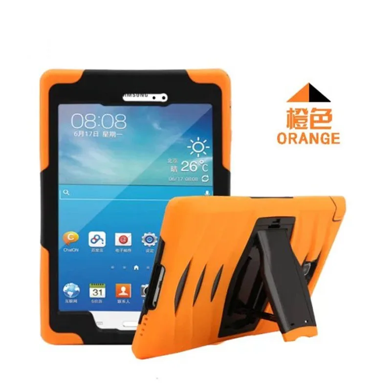 Для samsung Galaxy P350 Чехол-Броня с подставкой для samsung Galaxy Tab A 8,0 чехол T350 T355 P355 чехол s для samsung Tab A 8,0