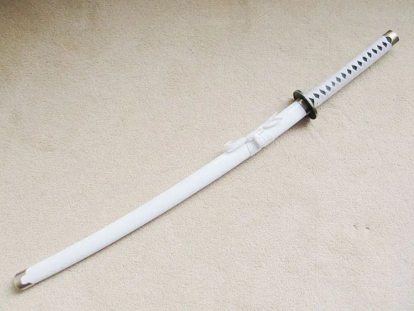 S2665 японского аниме RORONOA Зоро меч WADO ICHIMONJI пистолет металлический край Хамон 4" одна деталь