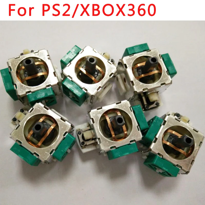 

300 шт. OEM для беспроводного контроллера xbox360 3d Аналоговый джойстик 3D стики для большого пальца Кнопка Rocker для PS2 запчасти для ремонта
