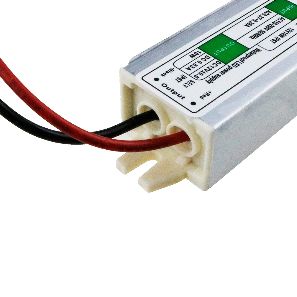 5 шт. Питание 12 v Светодиодный драйвер 10 Вт 0.8A светильник ing Трансформатор 110V 220V V