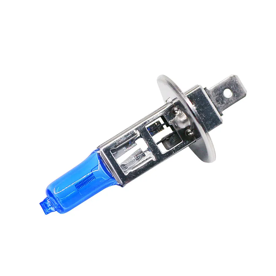 

YCCPAUTO 1Pcs H1 Halogen Fog Lights Headlight Bulbs Super White Light 6000K H1 55W 100W Car lights For Ford Wholesale New 12V