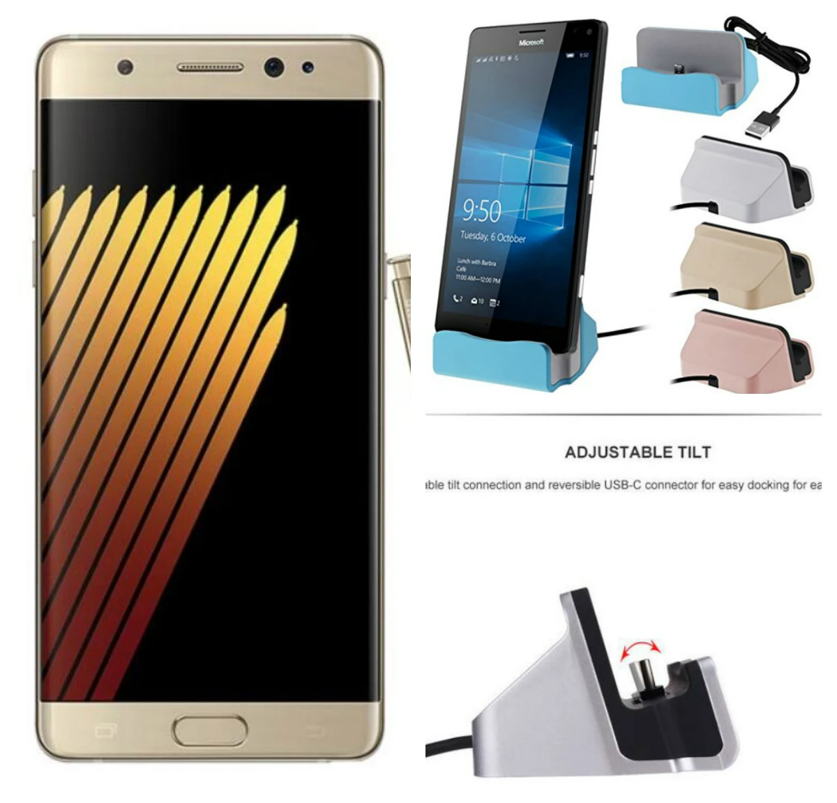 Лидер продаж док станция USB 3 1 Type C для Samsung Galaxy Note 7 A5 2017 S8 Plus зарядная с