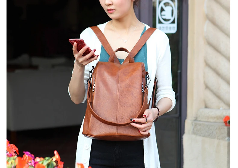 POMELOS рюкзак женский дизайнерский женский pu кожаный рюкзак Противоугонный высококачественный мягкий рюкзак рюкзаки школьные сумки