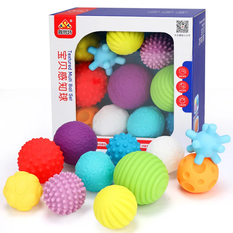 6-11 шт. текстурированная Multi Ball набором развивают тактильные ощущения игрушка