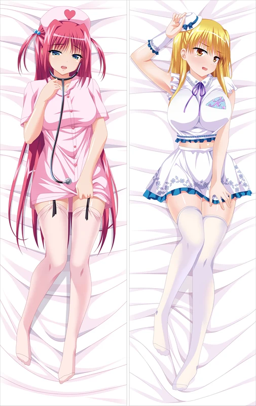 MMF galgame Fukubiki! Сексуальная девушка наволочка для подушки Shinonome Miharubody & Futaba Аниме