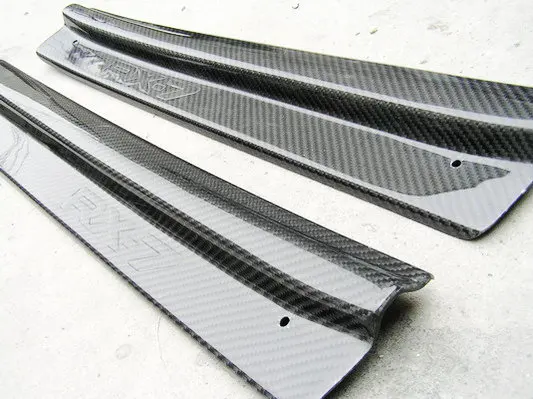 Автомобильный Стайлинг для Mazda RX7 FD3S порог из углеродного волокна простые