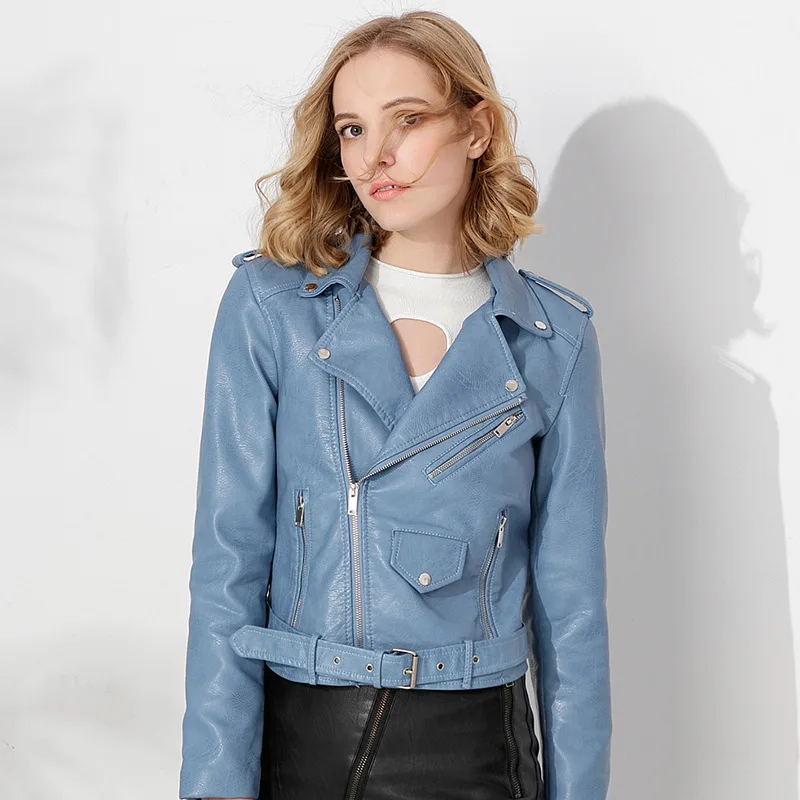 Кожаная куртка из искусственной замши пальто женские мотоциклетные Куртки chaqueta