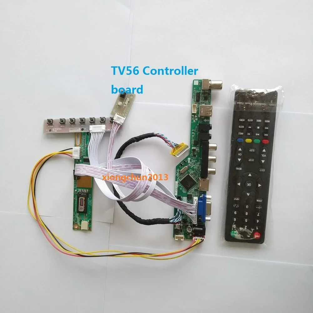 Для 15 4 &quot30pin LTN154X3 Разрешение TV56 цифровой сигнал AV USB 1 лампы Интерфейс модуль