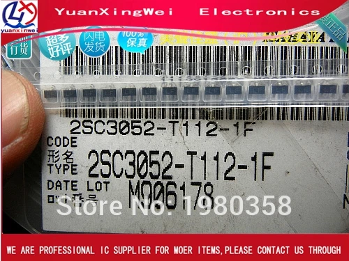 100 шт. 2SC3052 C3052 NPN транзистор SOT 23/Строительная маркировка LF|lf| |