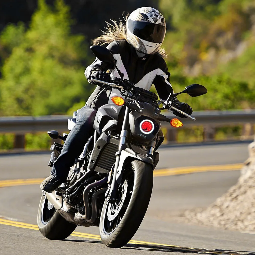 KT светодиодная фара для Yamaha FZ07 MT07 2015 2017| |