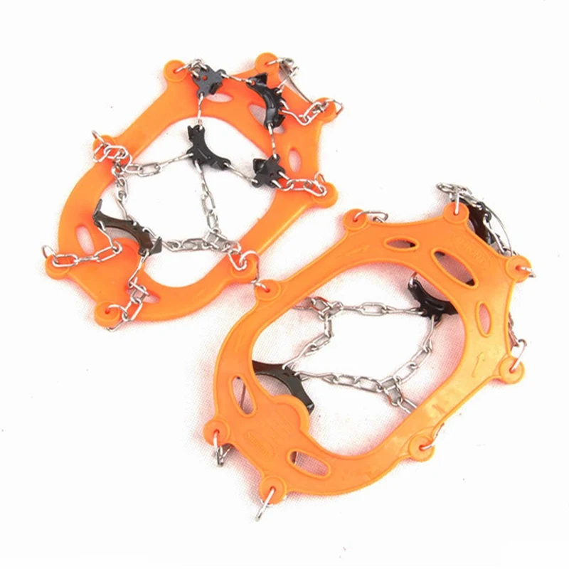 Новый 1 Пара 8 Зубов Кошки Лед Захват Когти Снег Бутсы Туризм Восхождение