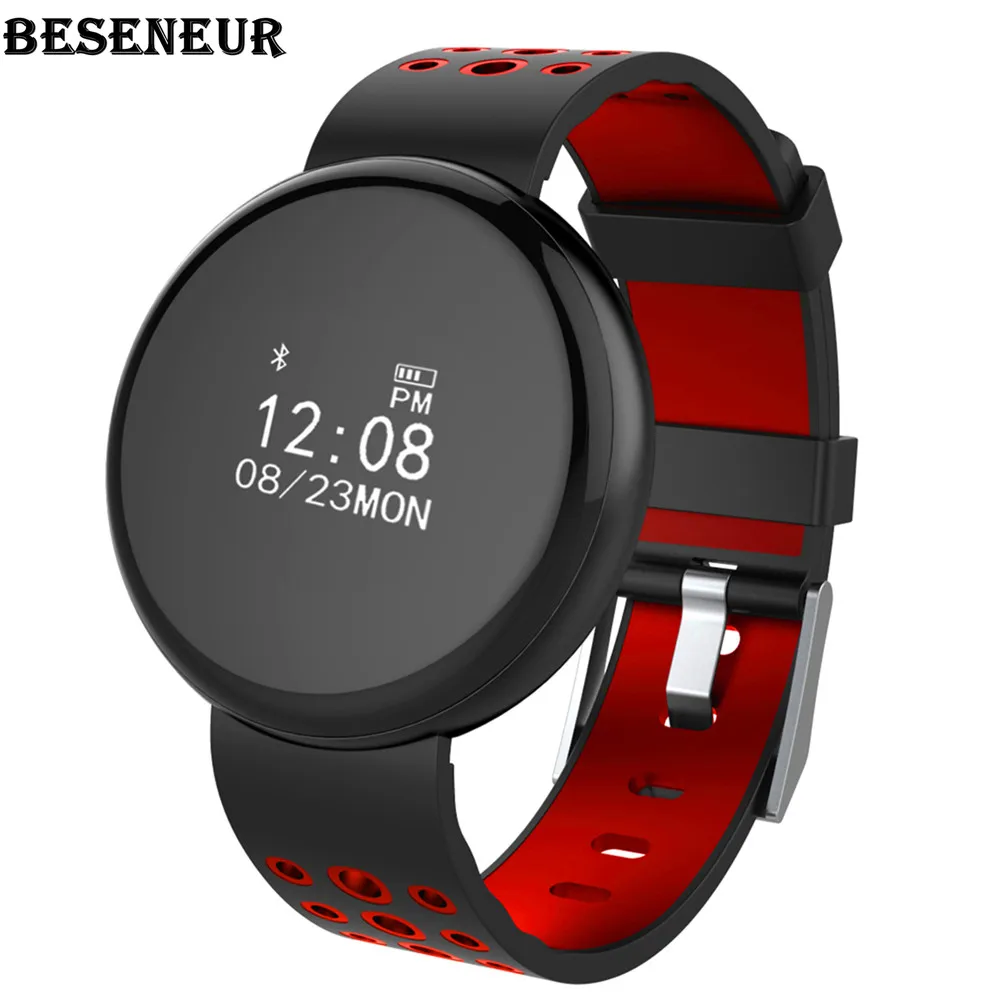 Beseneur I8 Smart Сердечного ритма IP68 Водонепроницаемый фитнес-трекер Браслеты
