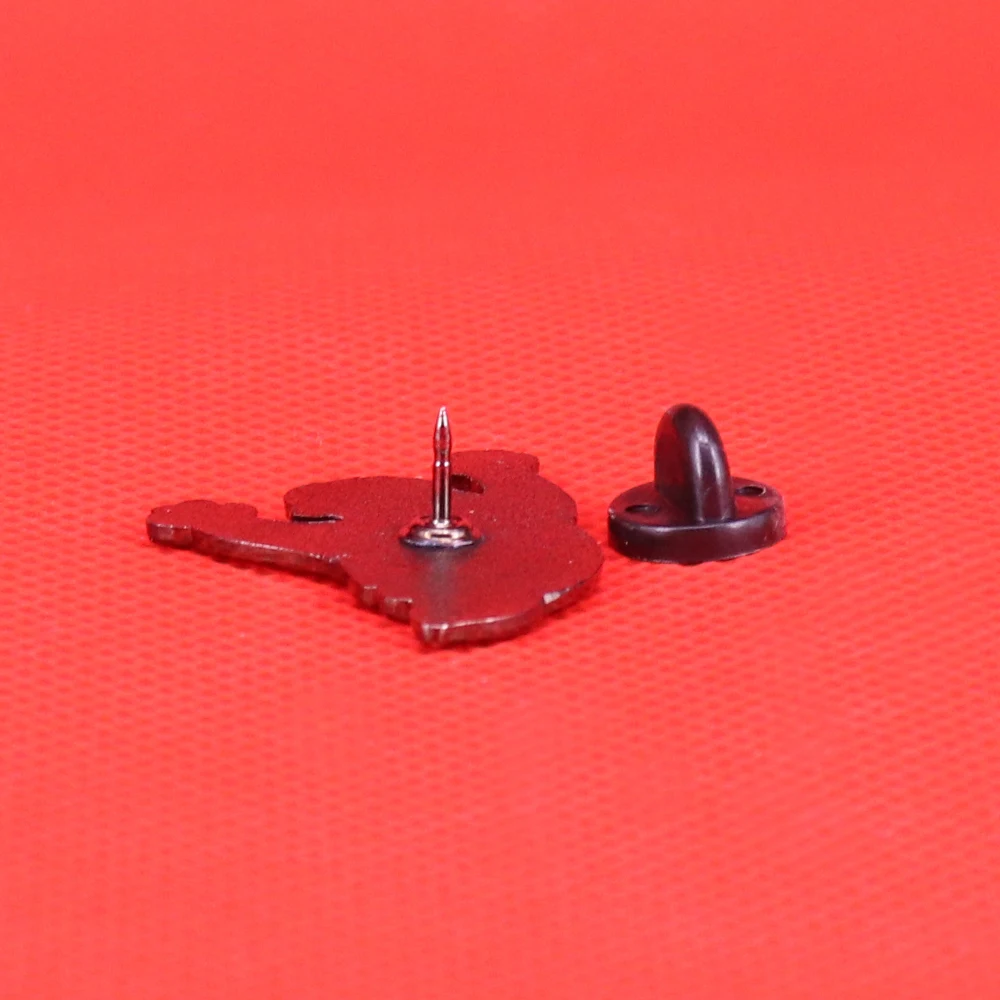 Эмалированная булавка Overthink All брошь с тревожным призраком булавки черепом милый