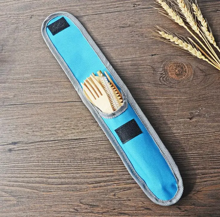 Набор столовых приборов из бамбука 100 комплектов|Столовые сервизы| |