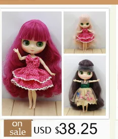 Fortune Days Nude Factory Middie Blyth кукла серые волосы с челкой маленькая принцесса комбо подходит для изменения игрушки белая кожа Neo