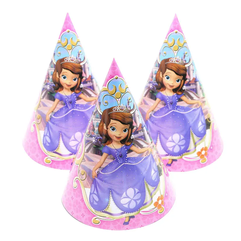 Disney с рисунком персонажа мультфильма Принцесса София Прекрасная наряд для