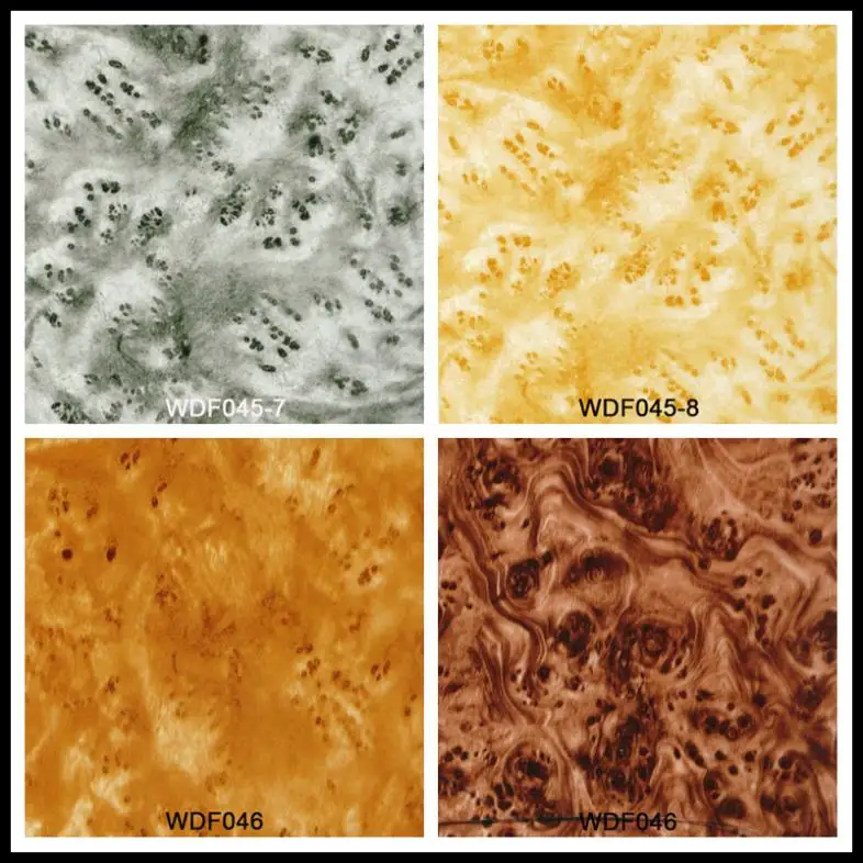 

WW009 Decorative Material 1x50m hydrographic film wood water transfer printing film