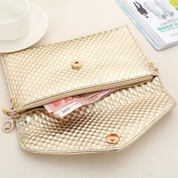 Новые горячие продажи сплошной плеча Crossbody Сумки мода конверт клатч Брендовая