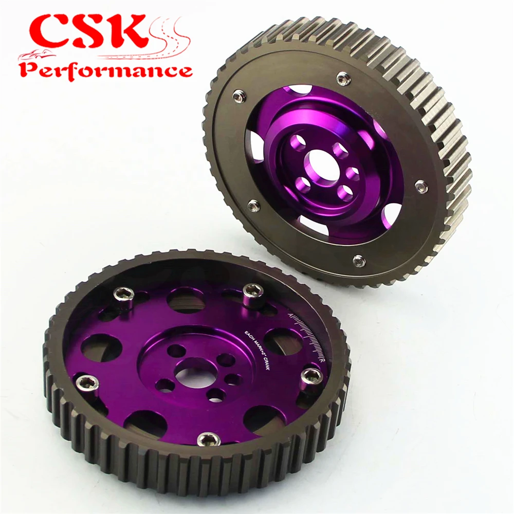 Комплект зубчатых шкивов для CA18DE(T) CA18DE Nissan CA18DET фиолетовый |