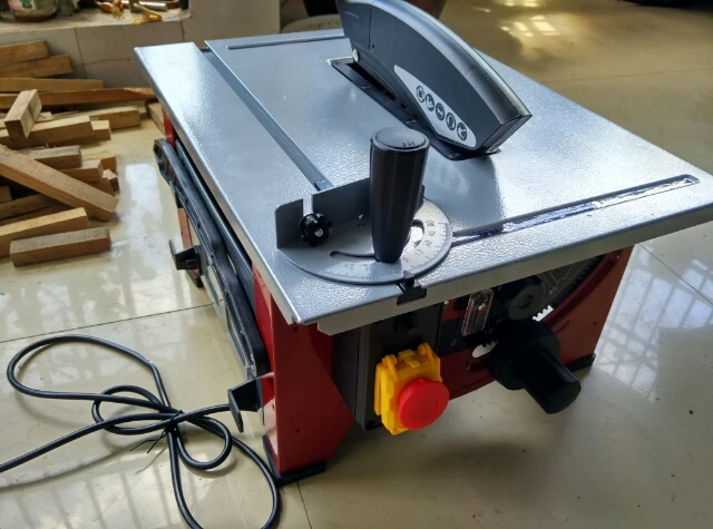 " раздвижная деревообрабатывающая Настольная пила 210 мм DIY деревянная циркулярная пила 900 Вт 8" электрическая пила DIY пила