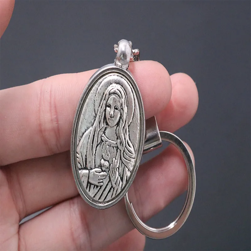 Католические Виргинские ювелирные изделия Mary брелок в виде мотоцикла merce Jesus