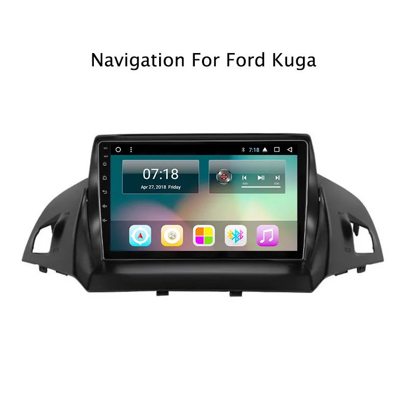 NaviTopia 2G RAM 32G ROM Android 7 1/8 1 Автомобильный мультимедийный аудио для Ford Kuga 2013 2015 gps