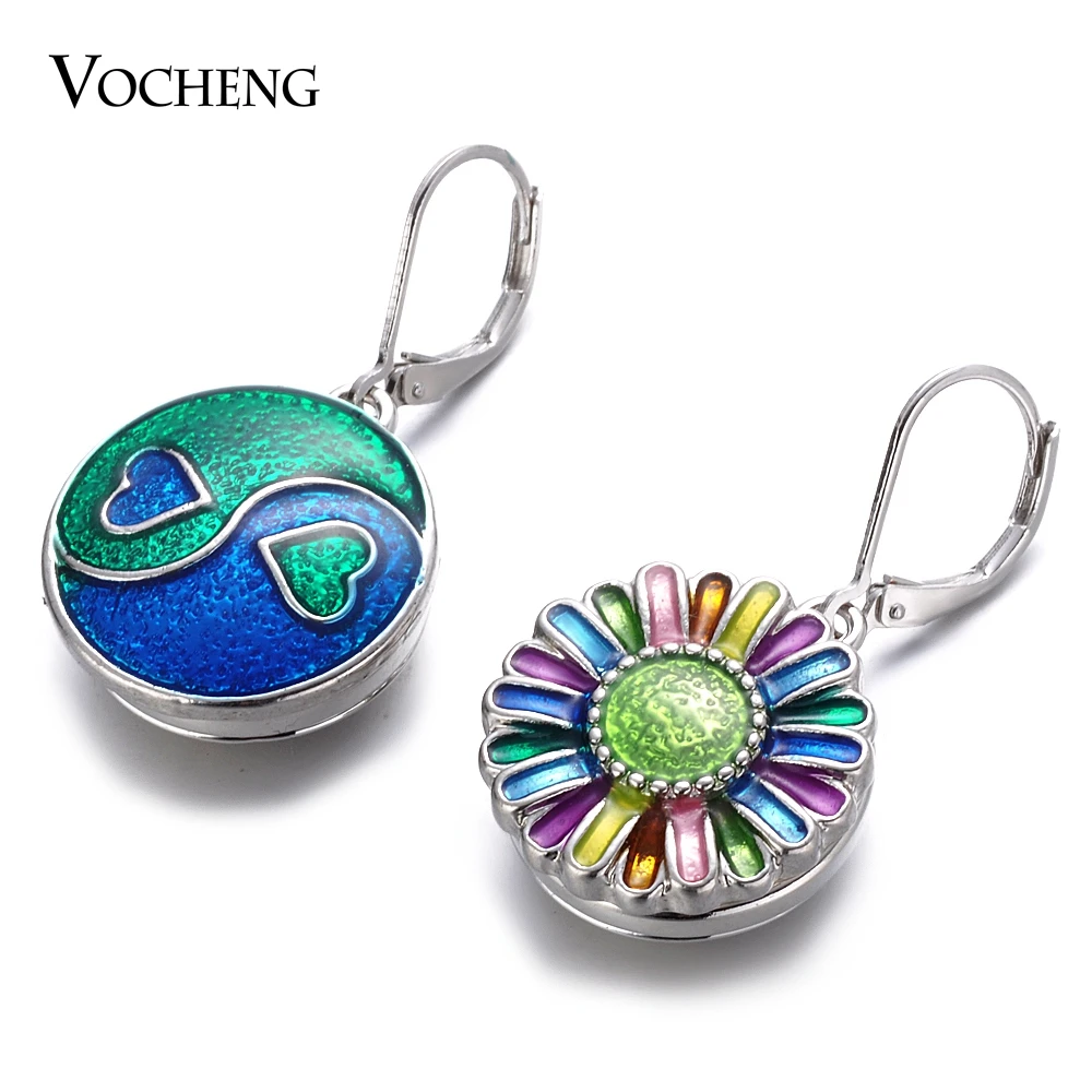 Vocheng оснастки Подвески Серьги в виде капель с кристаллами форме Для женщин