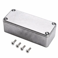 1pc silver aluminium enclosure case 1590a mini electronic project box 92x38x31mm