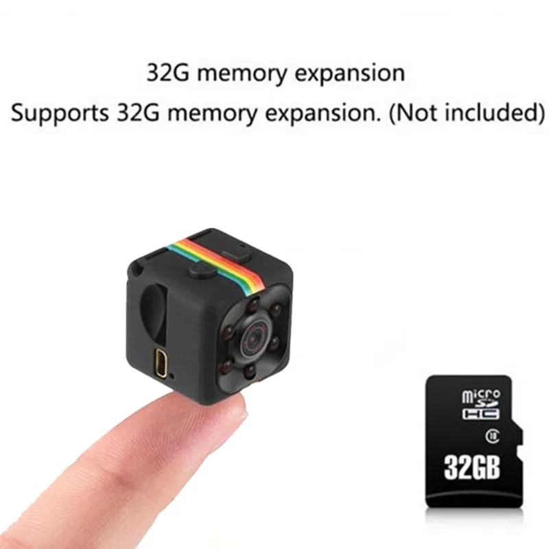 Sansnail sq11 мини камера HD 1080P сенсор ночное видение видеокамера движения DVR микро