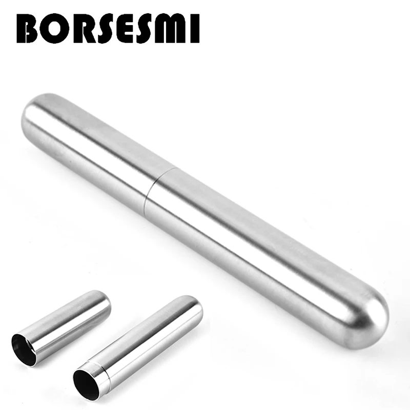 Металлический футляр для сигар 175*25 мм из нержавеющей стали|accessories accessories|accessories