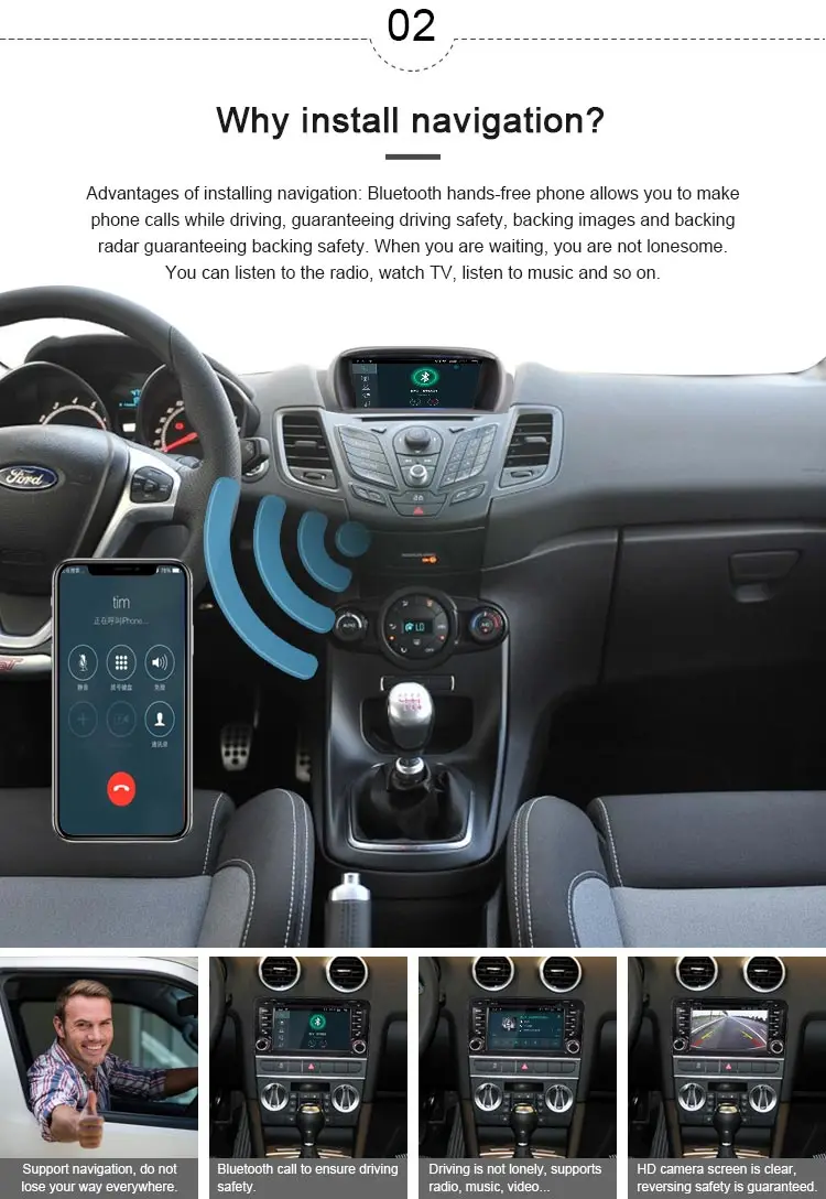 JDASTON Android 10 автомобильный dvd-плеер для Ford Fiesta 2008 2009 2010 2011 2012 2013 Мультимедиа gps стерео 2 Din автомагнитола