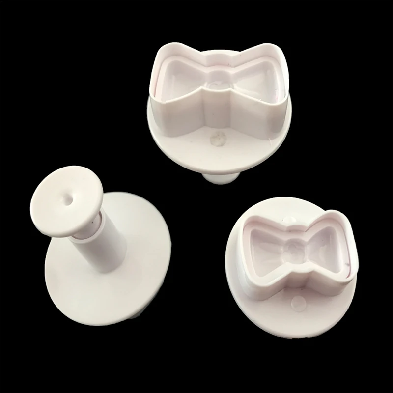 4 шт./компл. резак для помадки в форме зеркала макияжа пластиковый торта/печенья