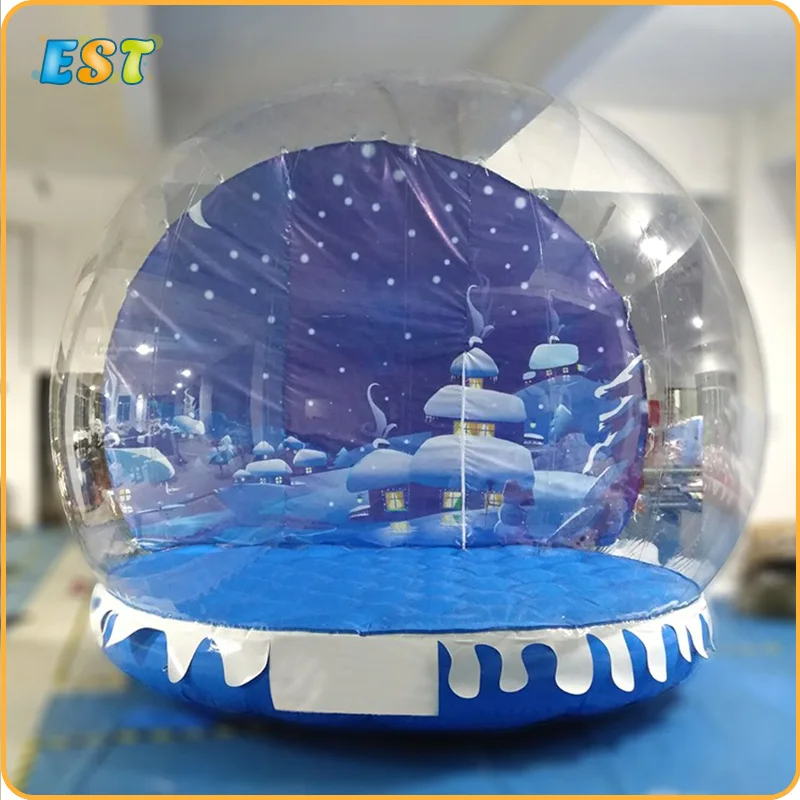 3 м Высокое качество Рождественский гигантский надувной человеческий снежный