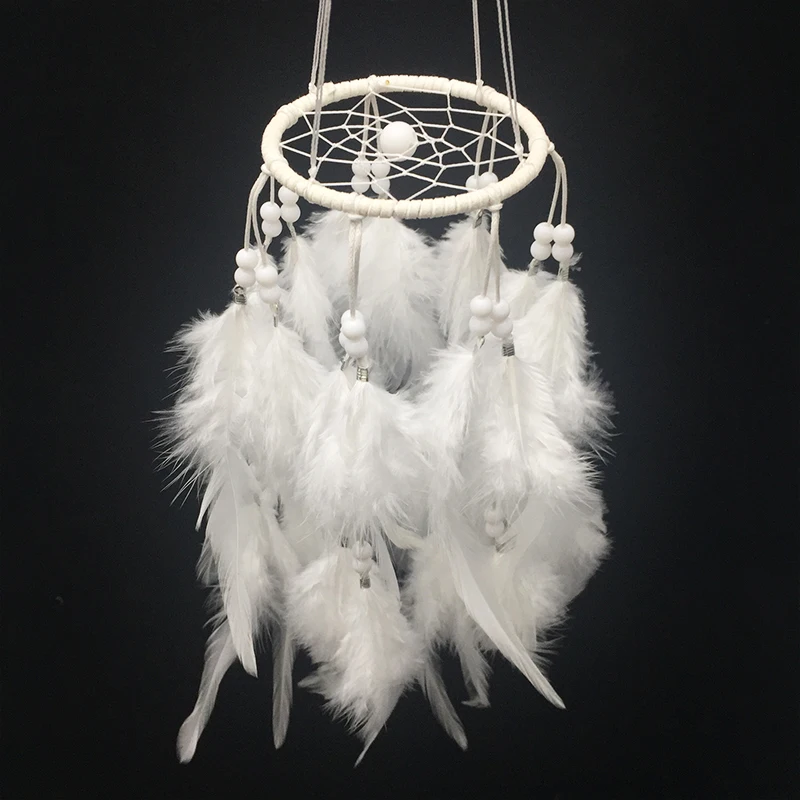 В Индийском стиле ручной работы многоцветная сетка Ловец снов с перьями
