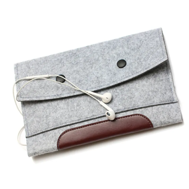 10.5 Gray Сумка-конверт из шерстяного войлока для Apple, iPad air 3, 10,5, 9,7,, чехол для планшета, для iPad Pro 11, 12,9 дюймов, сумка-чехол - Цвет: 10.5 Gray