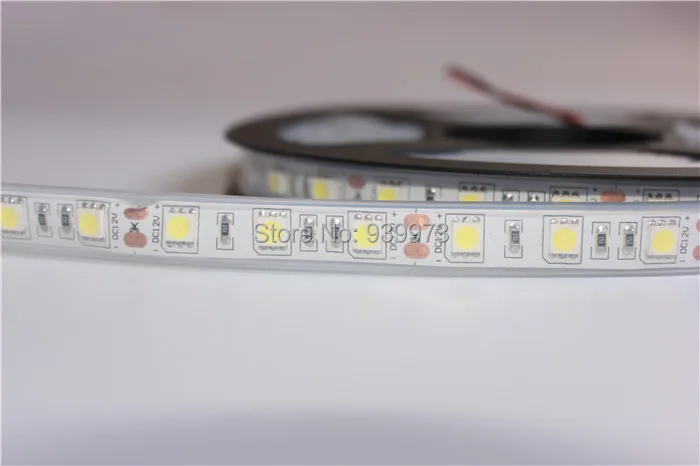 5 м/лот 300LED RGB/белый/теплый белый/синий/красный/зеленый/желтый IP67silicon tube