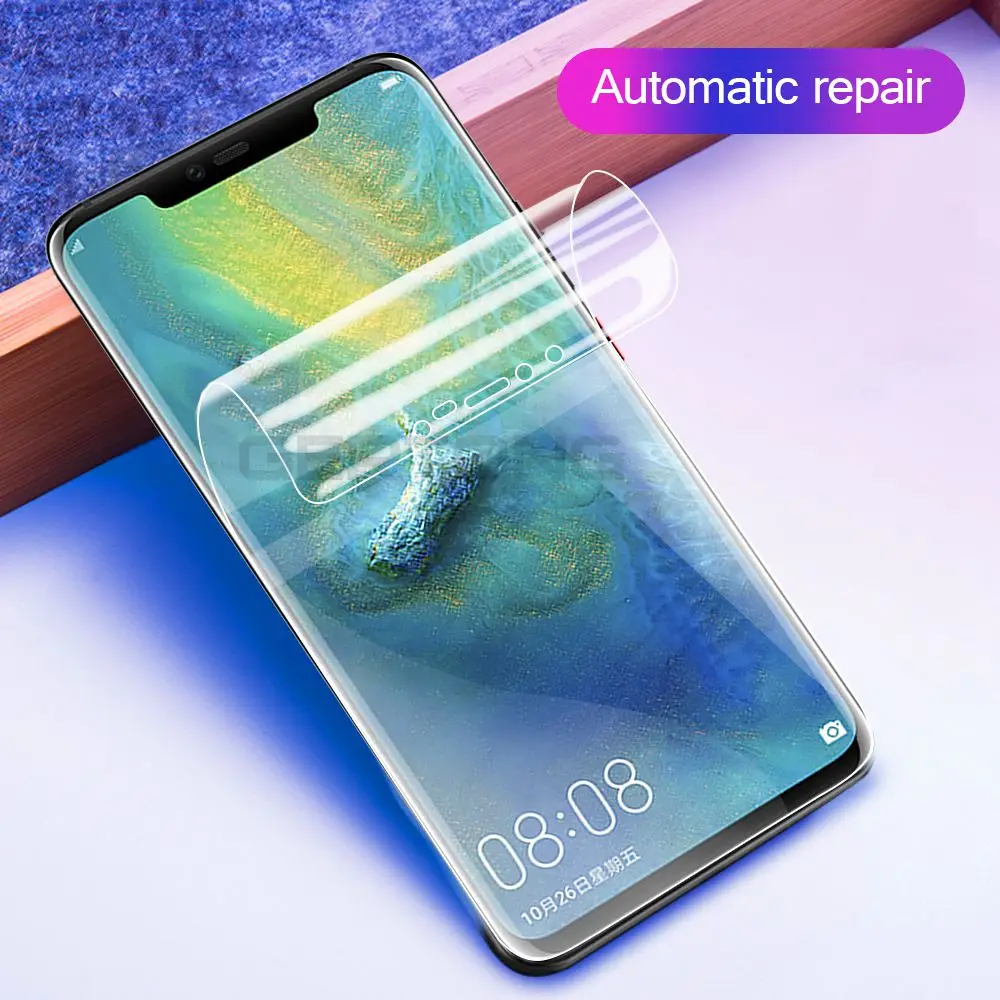 9D полное покрытие мягкая Гидрогелевая пленка для huawei mate 20 Lite 30 mate 20 Защита экрана для huawei mate 20 Pro пленка закаленное стекло