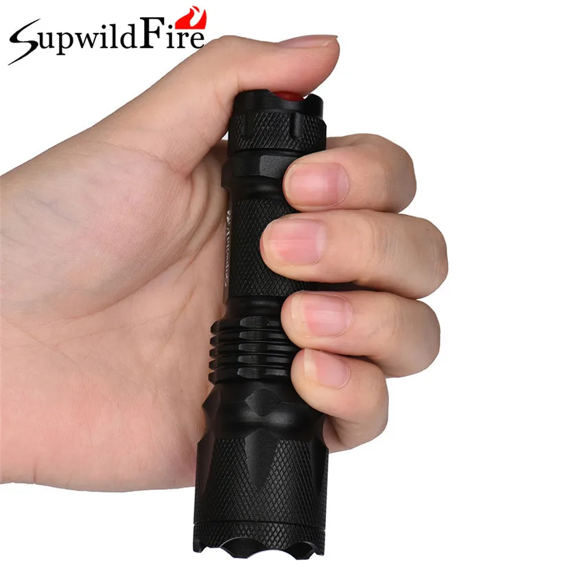 Супер яркий светодиодный фонарик SupwildFire CREE Q5 AA/14500 3 режима|led flashlight torch|flashlight