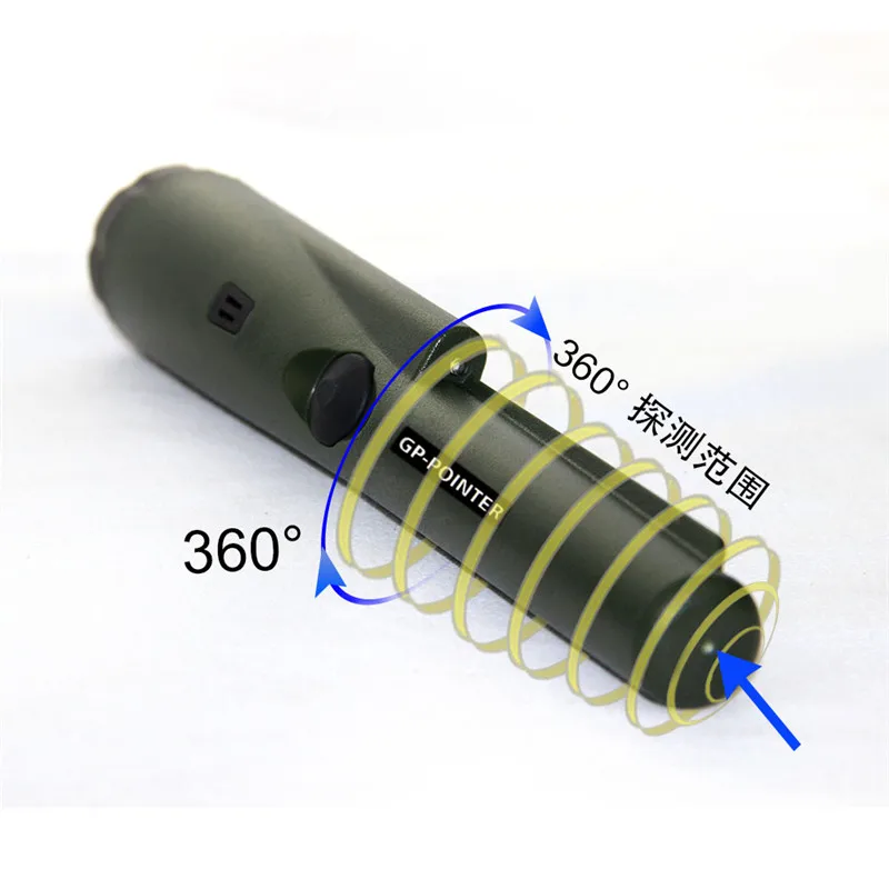 Новый металлоискатель с точечной печатью GP pointer Garrett pro в том же стиле статический