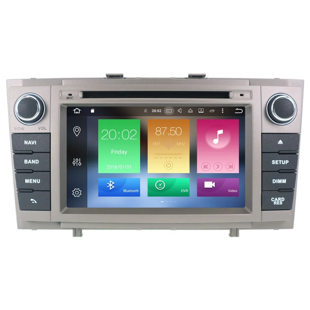 Автомагнитола 7 дюймов Android 8 1 GPS для Toyota Avensis T27 2009 2015 автомобильный DVD плеер