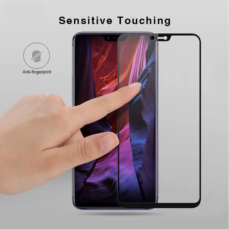 3D закаленное стекло для OPPO F7 полное покрытие 9H защитная пленка Взрывозащищенная