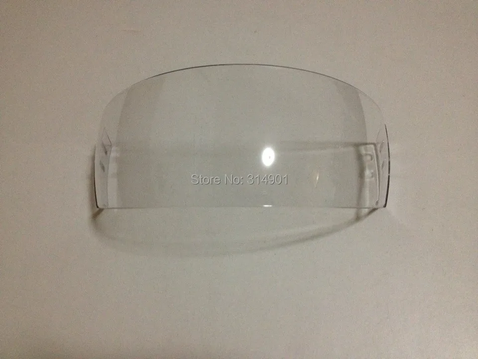 Горячие Продажи Pro Прямо Cut Половина Щит Хоккейный Шлем Козырек Хоккей Аксессуары