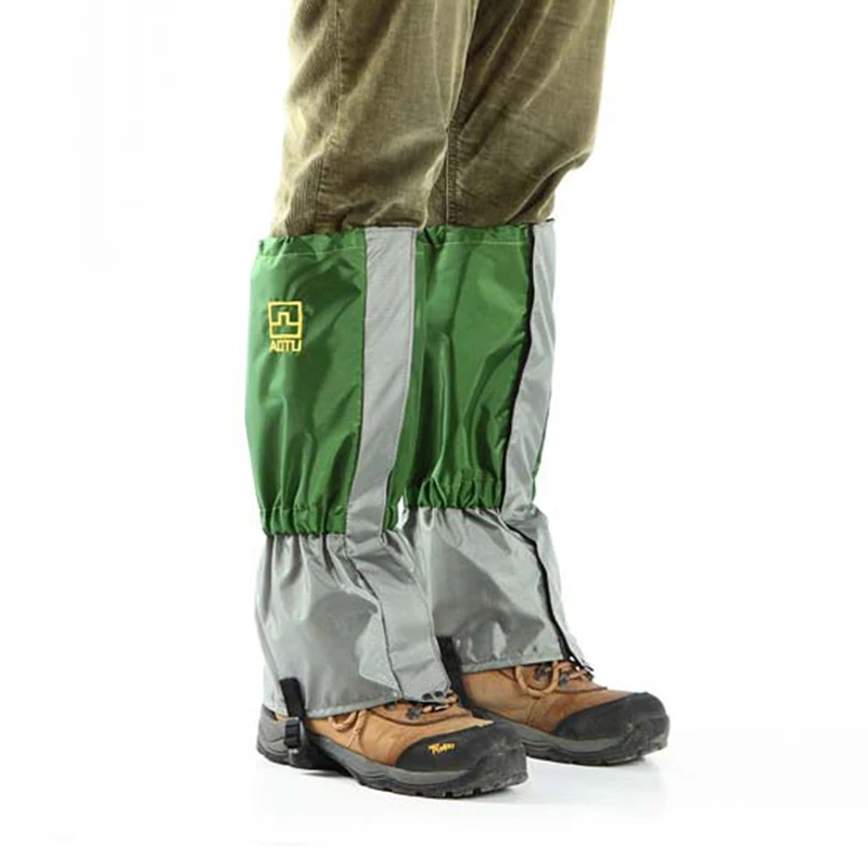 Outdoor Hiking Legwarmers leg cover Gaiters Water Resistant Anti-tear waterproof Leggning Foot Snow Cover Sleeve Foots | Спорт и