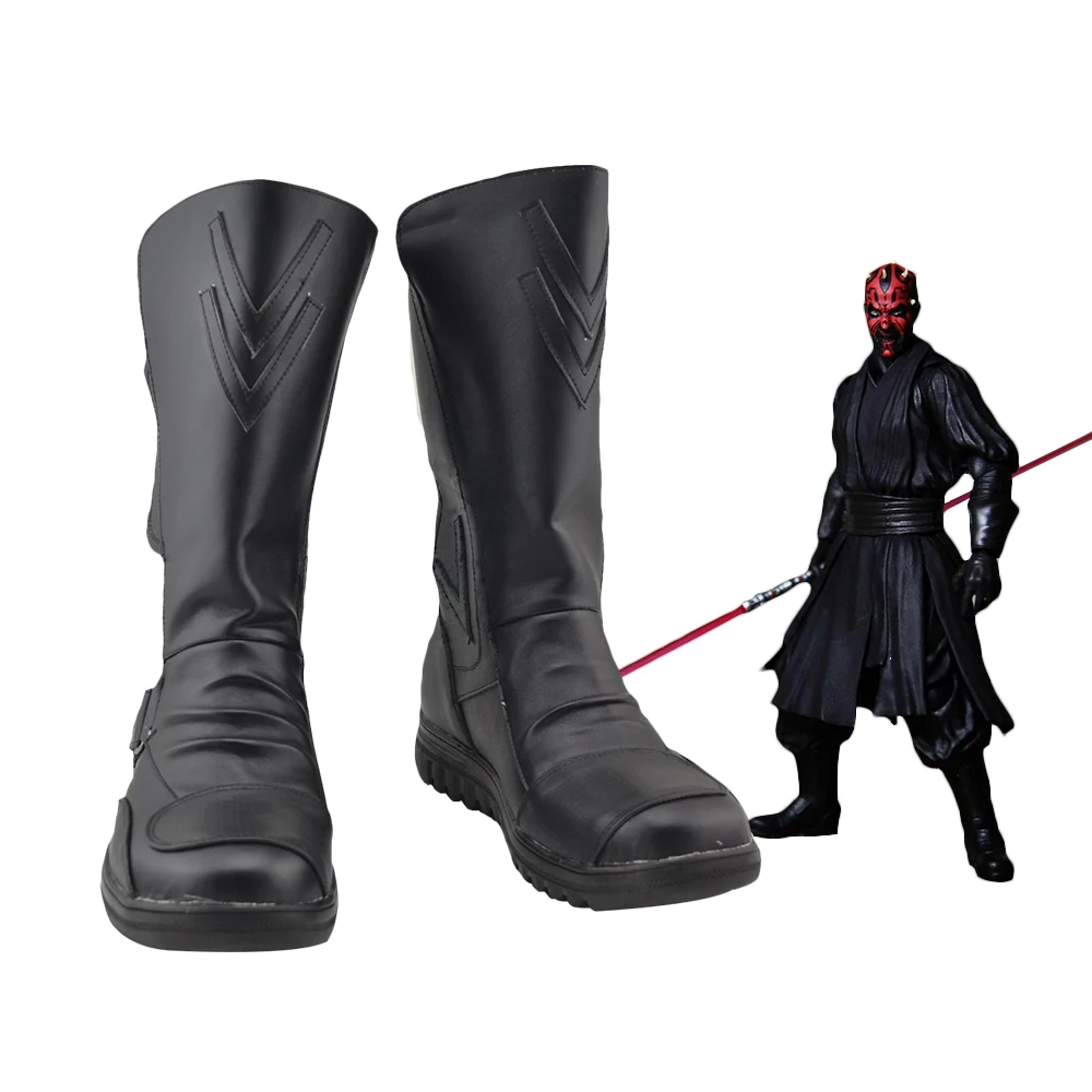 Обувь для косплея Darth Maul ботинки европейского размера Хэллоуина карнавала |
