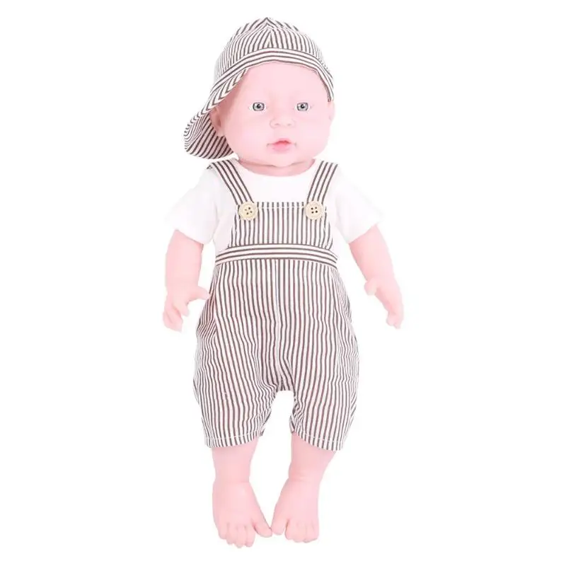 41/50 см виниловые Reborn Baby Doll для новорожденных Детские моделирования куклы Мягкие Детские Детский сад реалистичные Playmate модель игрушка с одеждой