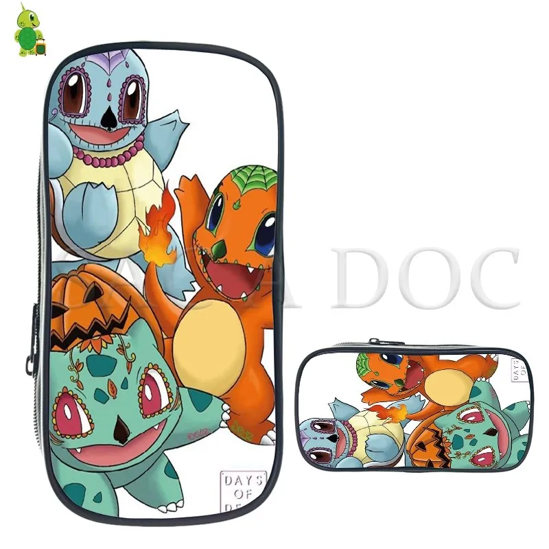 26 Pokemon Pikachu Eevee косметический чехол для детей, большой размер, для карандашей, коробка для мальчиков, Детские канцелярские принадлежности, сумки для хранения, школьные принадлежности, сумка для макияжа - Цвет: 26