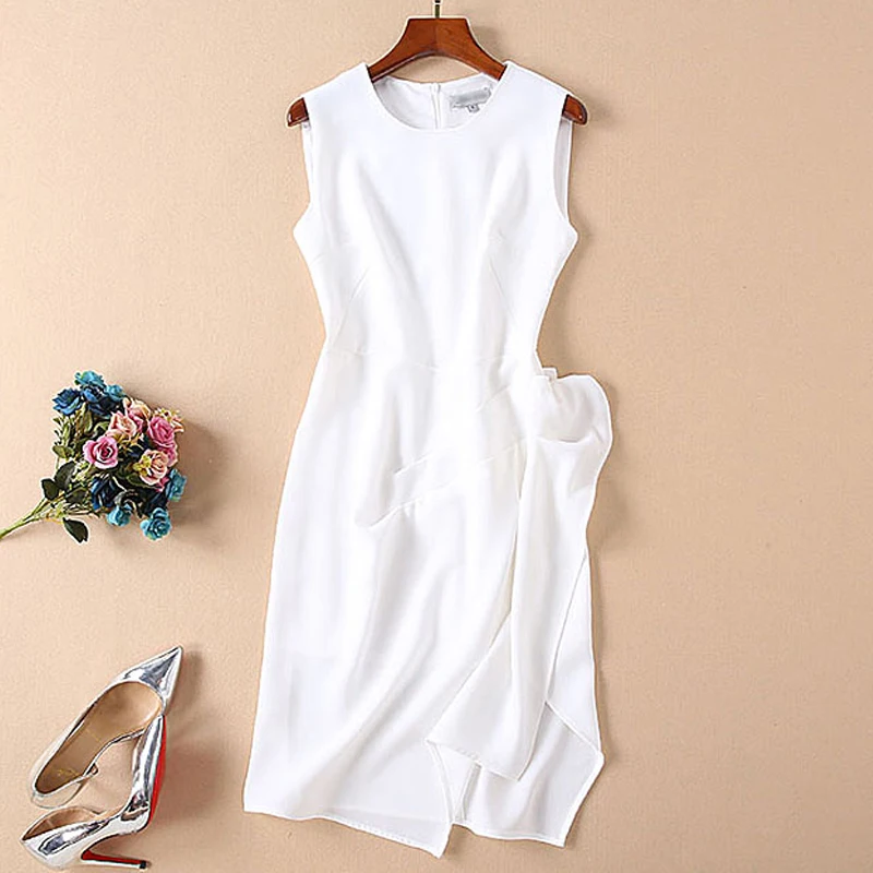 Женское асимметричное модельное платье дизайнерское высококачественное Новое