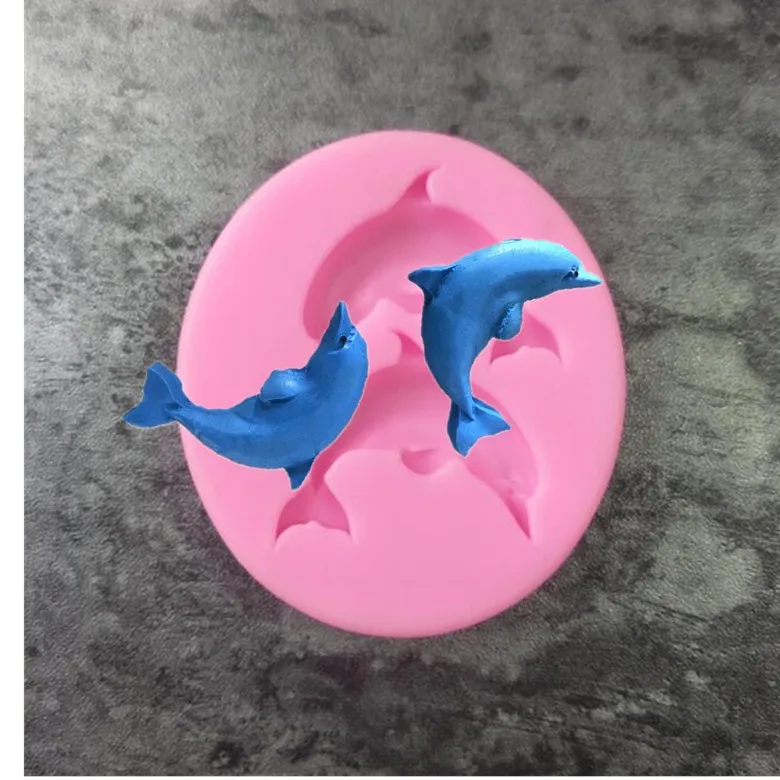 1 шт. силиконовая форма в виде дельфина|silicone mold|mold silicone moldbaking mold |