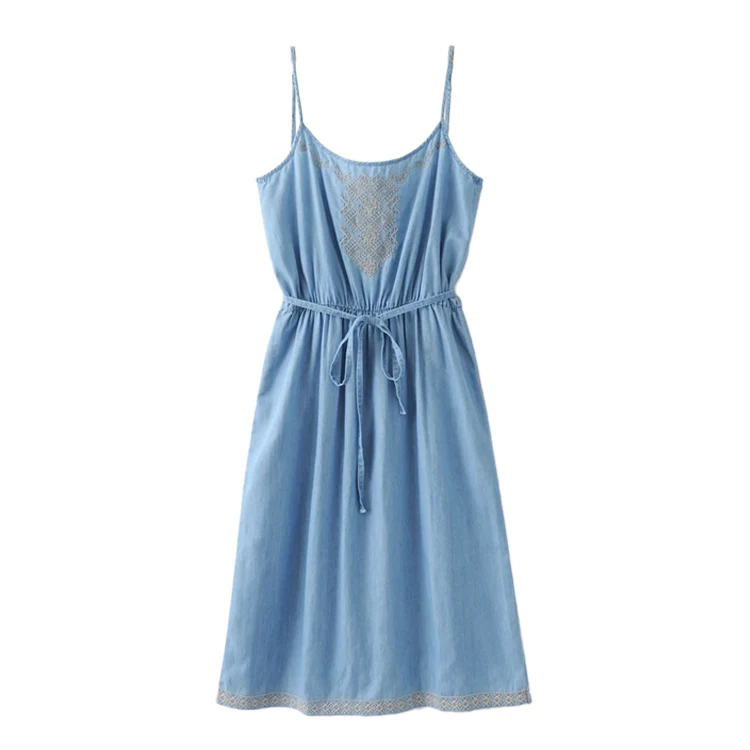 Новинка 2017 Летнее модное платье универсальные европейский стиль женский